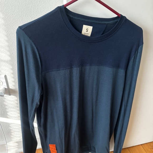 Tracksmith Off Roads Crew | Mens Small, Navy/Blue - Picture 3 of 4